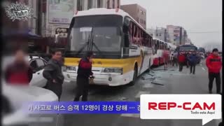 تصادف و حادثه وحشتناک برای کامیون ها