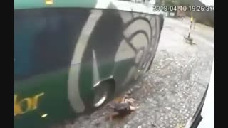 معجزه خدایی  از دید دوربین مداربسته