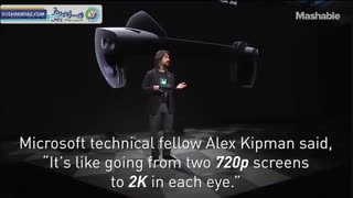عینک واقعیت افزوده Hololens2