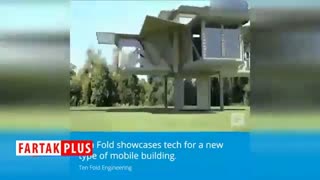 خانه هایی که مثل کتاب باز و بسته می‌شوند