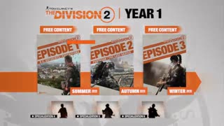 تریلری از محتویات پس از عرضه The Division 2