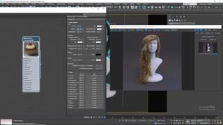 آموزش ساخت متریال مو کرونا برای تری دی مکس Corona Hair Material 3ds Max