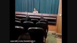 سخنرانی استاد اصغری در دانشگاه تهران