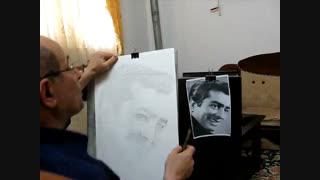 آموزش سیاه قلم چهره