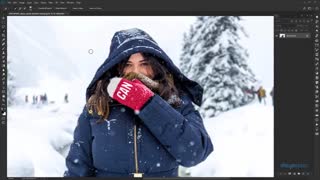 آموزش فتوشاپ ابزار انتخاب سریع فتوشاپ quick-selection