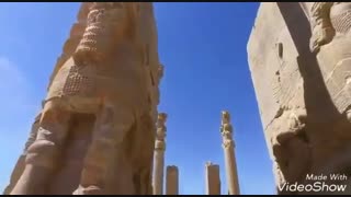 ویدیویی زیبا از تخت جمشید پایتخت باشکوه پادشاهی ایران در زمان هخامنشیان