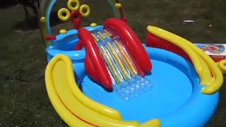 نحوه راه اندازی استخر بادی کودک