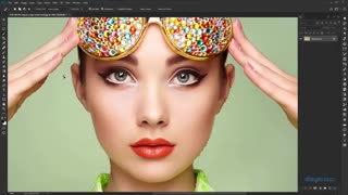 آموزش فتوشاپ ابزار انتخاب سریع فتوشاپ magic-wand