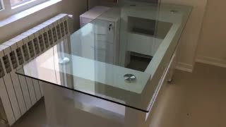 پارتیشن اداری دوجداره