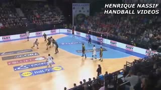 دیدار تیم های هندبال چامبری و نانت درهفته چهاردهم  استار لیگ هندبال فرانسه2018/19