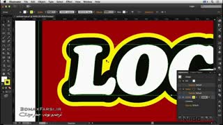آموزش نرم افزار ایلوستریتور  طراحی لوگو با استفاده از Adobe Illustrator به زبان فارسی