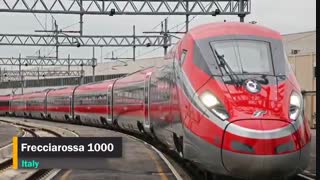 سریعترین قطار های جهان