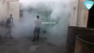 فیلم کارواش بخار سوپرفایرتیوپ در تهران کارواش نانو بخار در تهران