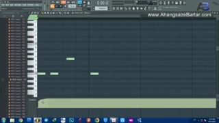 آموزش اف ال استودیو - کنترل صدا در پیانو رول