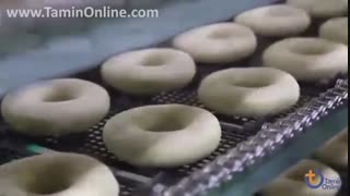 خط پخت تمام اتوماتیک دونات