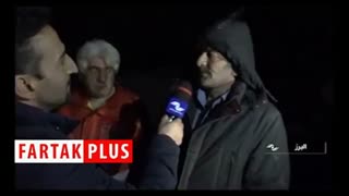 انفجار لوله گاز بر اثر رانش زمین در طالقان