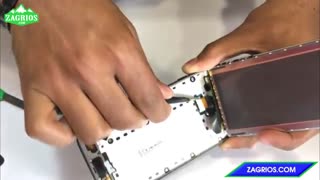 آموزش تعویض تاچ ال سی دی موبایل سامسونگ J3 2017 - زاگریوس