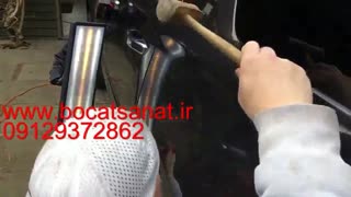 دستگاه صافکاری بدون  رنگ خودرو