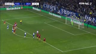 گل سوم پورتو به رم توسط تلس