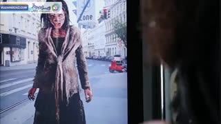 شیوه جدید walking dead برای تبلیغات با واقعیت افزوده