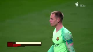 سیو‌های برتر دروازه‌بانان در نیمه‌نهایی جام حذفی اسپانیا