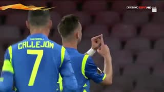 خلاصه دیدار ناپولی 3_0 سالزبورگ (دور رفت مرحله یک‌هشتم نهایی لیگ اروپا)