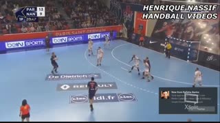 دیدار تیم های پاری سن ژرمن و نانت در استار لیگ هندبال فرانسه 2018/19