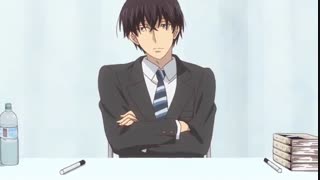 انیمه ی .Doukyonin wa Hiza, Tokidoki, Atama no Ue قسمت نهم با زیرنویس فارسی