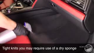 نحوه اجرا پوشش نانو سرامیک داخلی خودرو  سیستم X