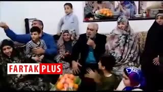 جای خالی یک میهمان در جشن تولد مادری ۸۲ ساله در میان خانواده‌ای ۸۲ نفره