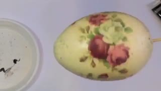 رنگ و تزیین تخم مرغ هفت سین