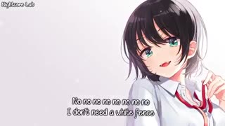 Nightcore - white fence