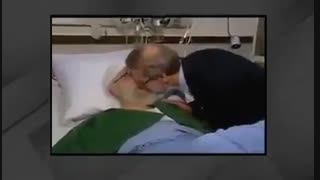 لب گرفتن لاریجانی از خامنه ای