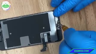 آموزش تعویض تاچ ال سی دی موبایل iphone 8 - زاگریوس