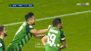 گل اول ذوب آهن به النصر توسط محمد نژاد مهدی