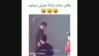 وقتی چانیول غیرتی می شود