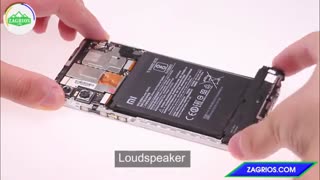 آموزش تعویض باتری موبایل Xiaomi Redmi Note 5 Pro - زاگریوس