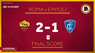 خلاصۀ دیدار آ اس رم 2_1 امپولی (هفتۀ بیست‌وهفتم سری آ ایتالیا)