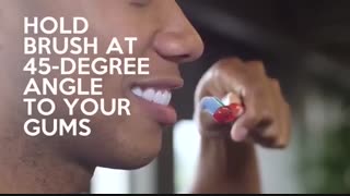 فیلم روش صحیح مسواک زدن