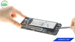 آموزش تعویض باتری موبایل Samsung A9 2016 - زاگریوس