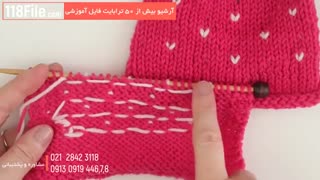 فیلم آموزش قلاب بافی بصورت گام به گام