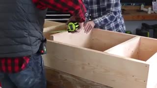 آموزش ساخت قفسه کتاب چوبی