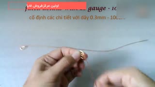 طریقه ساخت8تا آویز سه بعدی خفن برای روی مانتو