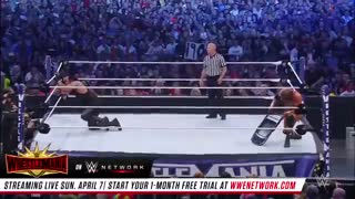 مسابقه Trple H مقابل UnderTaker در Wrestlemania 27