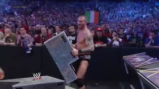 مسابقه Daniel Bryan مقابل Randy Orton مقابل Batista در Wrestlemania 30