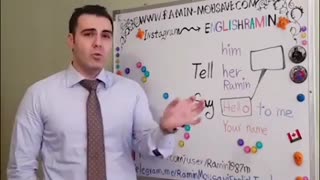 آموزش زبان انگلیسی | تفاوت say و tell