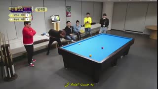 قسمت سوم بازی بیلیارد لی سوگون همراه با بکهیون♡کای♡سهون از اکسو با زیرنویس فارسی چسبیده