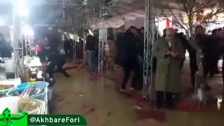 وضعیت نمایشگاه بهاره فردیس کرج پس از باران!