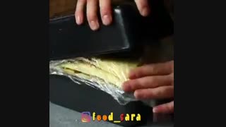 اموزش پزیدن لازانیای سوخاری