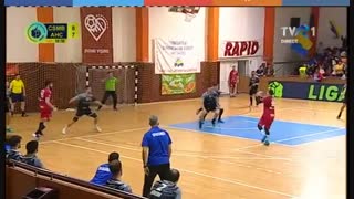 دیدار تیم های چسمه بخارست و کالاراسی درزیمبریلور لیگ هندبال رومانی 2018/19